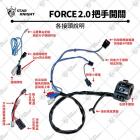 【星爵科技】右把手開關總成 FORCE 2.0| Webike摩托百貨