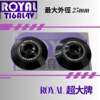 【ROYAL 鈦合金螺絲 】ROYAL 鈦合金 超大牌螺絲組 M6 帝王黑| Webike摩托百貨