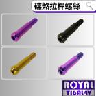 【ROYAL 鈦合金螺絲 】ROYAL 鈦合金 碟煞拉桿/錐形螺絲 M6*32B| Webike摩托百貨