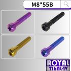 【ROYAL-TI6AL4V】ROYAL 鈦合金 錐形螺絲 M8*55B P:1.25| Webike摩托百貨