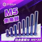 【Ti Only】正鈦螺絲 M5 × 30| Webike摩托百貨