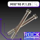 【ROCK Stainless Steel】ROCK 白鐵螺絲 M10*90 P:1.25| Webike摩托百貨