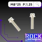 【ROCK Stainless Steel】ROCK 白鐵螺絲 M8*25 P:1.25| Webike摩托百貨