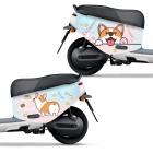 【GOGOBIZ】車身防刮套 可愛柯基 (粉色) DOLLAR 大樂 125/150| Webike摩托百貨