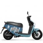 【GOGOBIZ】車身防刮套 藍底羽毛 GOGORO 1| Webike摩托百貨