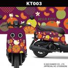 【GOGOBIZ】車身防刮套 HELLO KITTY 凱蒂貓 (KT003) VINOORA 125| Webike摩托百貨