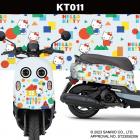 【GOGOBIZ】車身防刮套 HELLO KITTY 凱蒂貓 (KT011) VINOORA 125| Webike摩托百貨