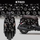 【GOGOBIZ】車身防刮套 HELLO KITTY 凱蒂貓 (KT023) VINOORA 125| Webike摩托百貨