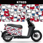 【GOGOBIZ】車身防刮套 HELLO KITTY 凱蒂貓 (KT025) CLBCU| Webike摩托百貨