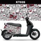 【GOGOBIZ】車身防刮套 HELLO KITTY 凱蒂貓 (KT026) FIDDLE 125| Webike摩托百貨