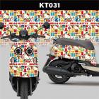 【GOGOBIZ】車身防刮套 HELLO KITTY 凱蒂貓 (KT031) VINOORA 125| Webike摩托百貨