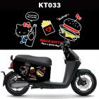 【GOGOBIZ】車身防刮套 HELLO KITTY 凱蒂貓 (KT033) FIDDLE 125| Webike摩托百貨