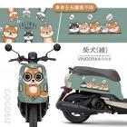 【GOGOBIZ】車身防刮套 柴犬 (綠色) VINOORA 125| Webike摩托百貨