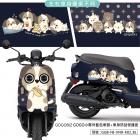 【GOGOBIZ】車身防刮套 GOGO小夥伴 (藍色) VINOORA 125| Webike摩托百貨