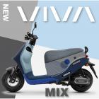 【GOGOBIZ】車身防刮套 潮流拼接藍 VINOORA 125| Webike摩托百貨