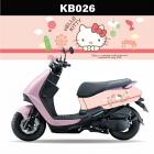 【GOGOBIZ】車身防刮套 HELLO KITTY 凱蒂貓 (KB026) YOGURT 125| Webike摩托百貨
