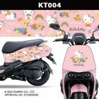 【GOGOBIZ】車身防刮套 HELLO KITTY 凱蒂貓 (KT004) YOGURT 125| Webike摩托百貨