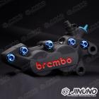 【Jinuno 桀諾】鈦合金/白鐵 BREMBO用卡鉗插銷螺絲組| Webike摩托百貨