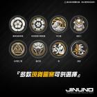 【Jinuno 桀諾】鈦合金 圓形貼片| Webike摩托百貨