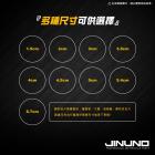 【Jinuno 桀諾】鈦合金 圓形貼片| Webike摩托百貨