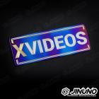 【Jinuno 桀諾】鈦合金銘板 / 反光片貼 XVIDEOS| Webike摩托百貨