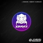 【Jinuno】白鐵燒色圓形貼片 / 反光片貼 DRG| Webike摩托百貨