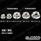 【Jinuno】星型 白鐵螺母| Webike摩托百貨