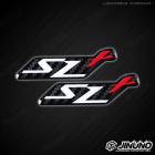 【Jinuno】6D碳纖維紋 車身LOGO貼 SL+| Webike摩托百貨