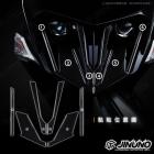 【Jinuno】6D碳纖維紋 車身保護貼 (6件) JET SL / SL+| Webike摩托百貨