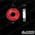 【Jinuno】星型 鋁合金陽極墊片 M10| Webike摩托百貨