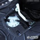 【Jinuno】透明壓克力腳踏板 + 汽油幫浦鈦片 MMBCU| Webike摩托百貨