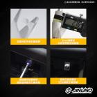 【Jinuno】透明壓克力腳踏板 + 腳踏直桿鈦片 MMBCU| Webike摩托百貨