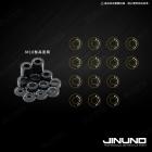 【Jinuno】CNC 黑色墊高套筒 M10| Webike摩托百貨