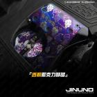 【Jinuno 桀諾】壓克力腳踏板+正鈦飾片 C款 KRV| Webike摩托百貨