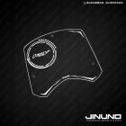 【Jinuno 桀諾】壓克力腳踏板+正鈦飾片 C款 KRV| Webike摩托百貨