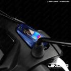 【Jinuno 桀諾】鋁合金油杯蓋鈦合金飾片 (2入) RTS 135/R 165、KRV| Webike摩托百貨