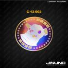 【Jinuno】鈦合金圓形貼片 C-12-002| Webike摩托百貨
