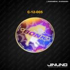【Jinuno】鈦合金圓形貼片 C-12-005| Webike摩托百貨