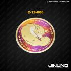 【Jinuno 桀諾】鈦合金圓形貼片 C-12-006| Webike摩托百貨
