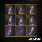 【Jinuno】鈦合金號碼蓋銘板 勁戰三代-五代| Webike摩托百貨