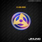 【Jinuno 桀諾】正鈦合金圓形反光片 血輪眼| Webike摩托百货