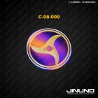 【Jinuno 桀諾】正鈦合金圓形反光片 血輪眼| Webike摩托百货