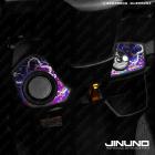 【Jinuno 桀諾】鈦合金鎖頭 + 油箱面板飾片 勁戰七代 125 (鑰匙款)| Webike摩托百货