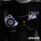 【Jinuno 桀諾】鈦合金鎖頭 + 油箱面板飾片 勁戰七代 125 (鑰匙款)| Webike摩托百货