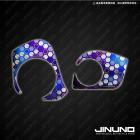 【Jinuno 桀諾】鈦合金鎖頭 + 油箱面板飾片 勁戰七代 125 (鑰匙款)| Webike摩托百货