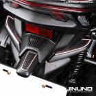 【Jinuno 桀諾】正碳纖維車牌架雙翼保護貼 勁戰七代 125/155| Webike摩托百货