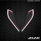 【Jinuno 桀諾】正碳纖維車牌架雙翼保護貼 勁戰七代 125/155| Webike摩托百货