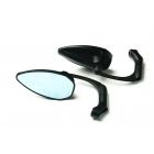 【Japan Speed】KA08 Shield-Type Mirror Universal| Webike摩托百貨