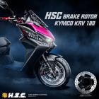 【H.S.C】270mm前雙向浮動式碟盤 KRV| Webike摩托百貨