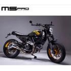 【MS PRO Parts Design】二代 中尾段排氣管 Scrambler 800 / Monster 797 (14-19)【非認證管、需自主送驗】| Webike摩托百貨